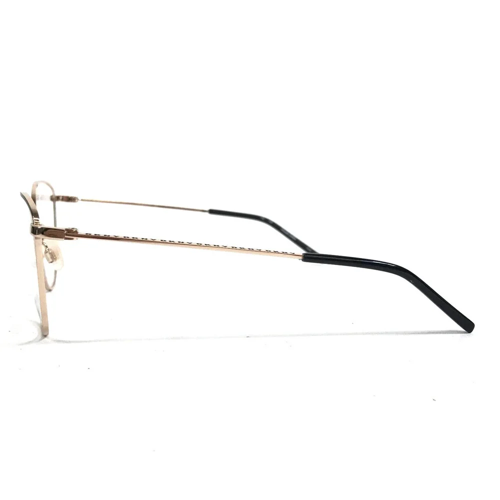 DKNY Eyeglasses Frames DK1027 001 Black Gold Cat Eye Wire Rim 53-17-135
